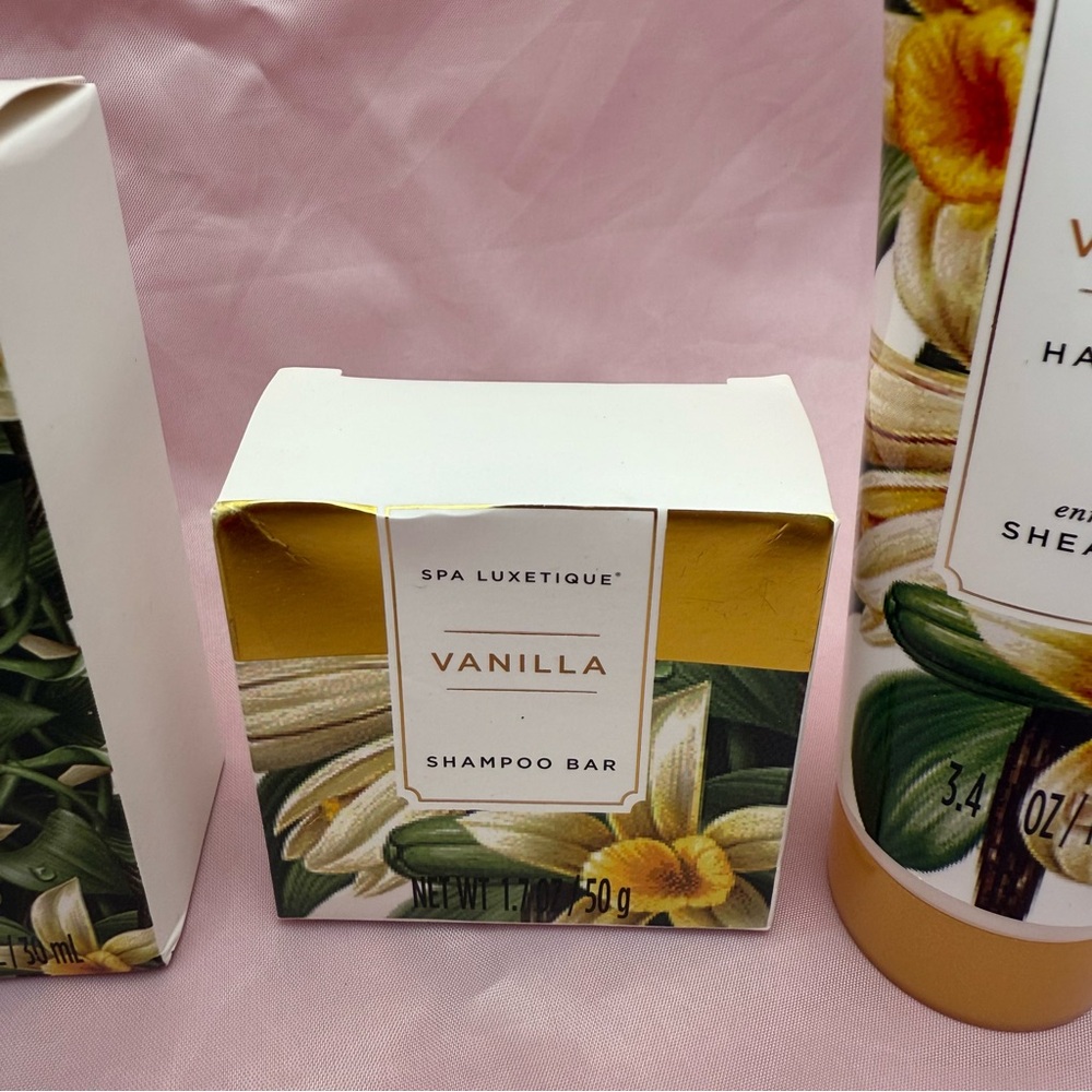 ✨ Spa Luxetique Vanilla Bath & Body Gift Set ✨ Lotion • Hand Cream • Bath Salt - Picture 6 of 10